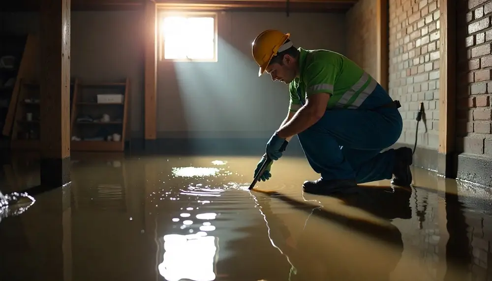 Professional water damage restoration services in Crystal Beach, FL